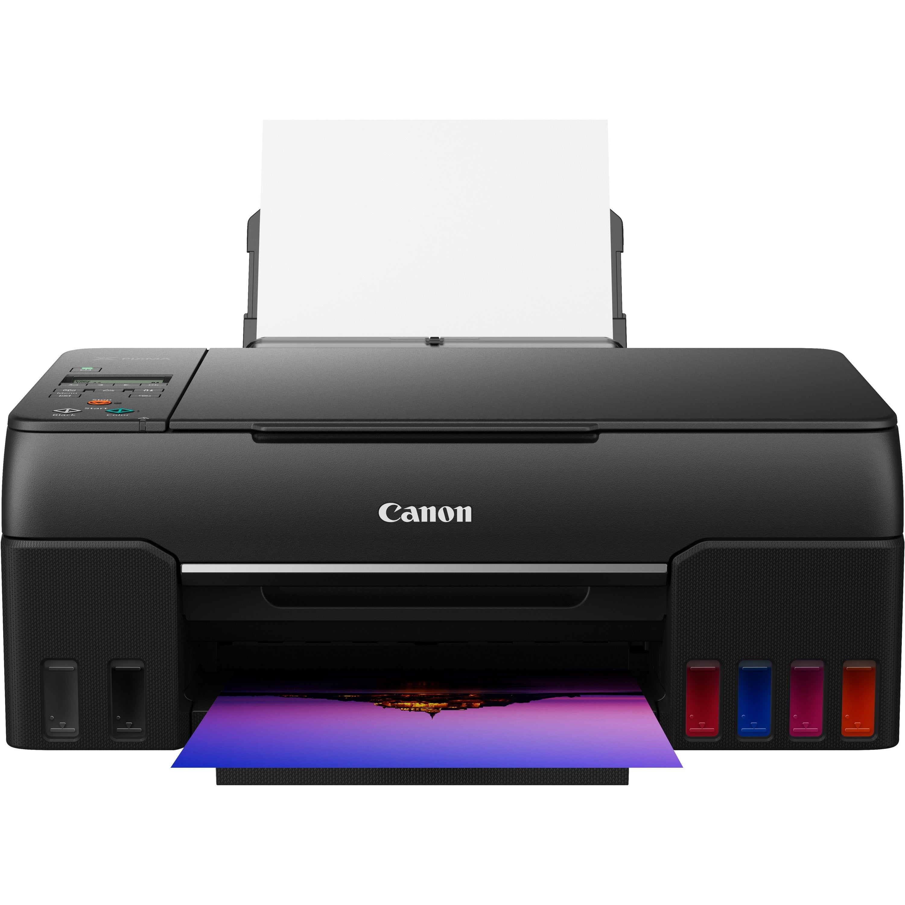 Canon PIXMA G620 Wireless Inkjet Multifunction Printer - Color - White - Copier/Printer/Scanner - 4800 x 1200 dpi Print - Color Flatbed Scanner - 600 dpi Optical Scan - Wireless LAN - PIXMA Cloud Link, Canon PRINT Application, Apple AirPrint, Mopria, - 1