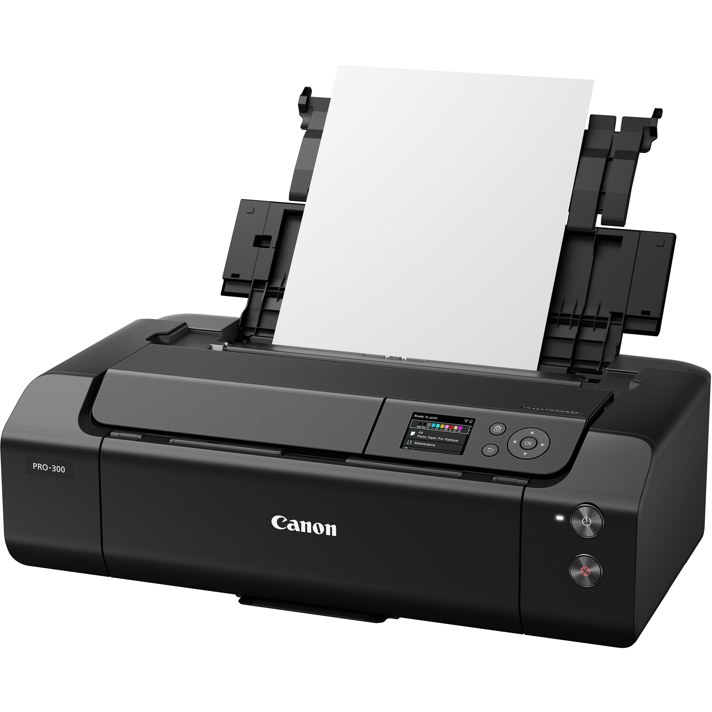 Canon imagePROGRAF PRO-300 Desktop Wireless Inkjet Printer - Color - 4800 x 2400 dpi Print - Ethernet - Wireless LAN - Apple AirPrint, Canon PRINT App, Mopria Print Service, Wireless PictBridge, Canon Print Service Plug-in, PIXMA Cloud Link, Easy-Pho - 1