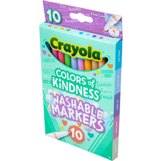 Crayola Colors of Kindness Markers - Fine Marker Point - Multi - 1 Pack
