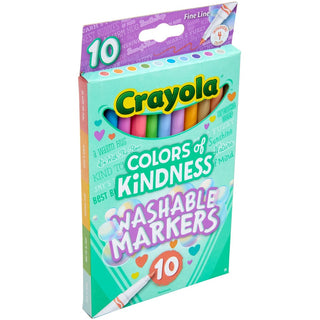 Crayola Colors of Kindness Markers - Fine Marker Point - Multi - 1 Pack
