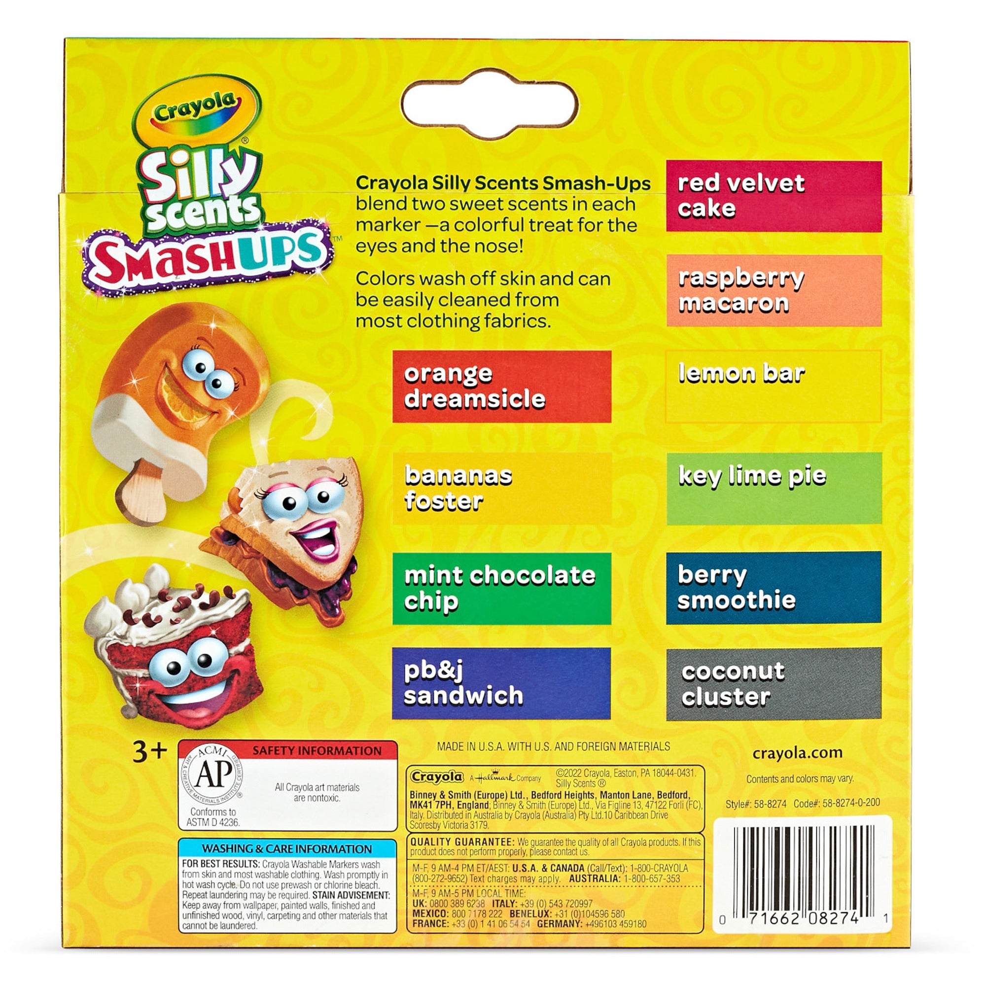 crayola-silly-scents-slim-scented-washable-markers-broad-marker-point-1-pack_cyo588274 - 4