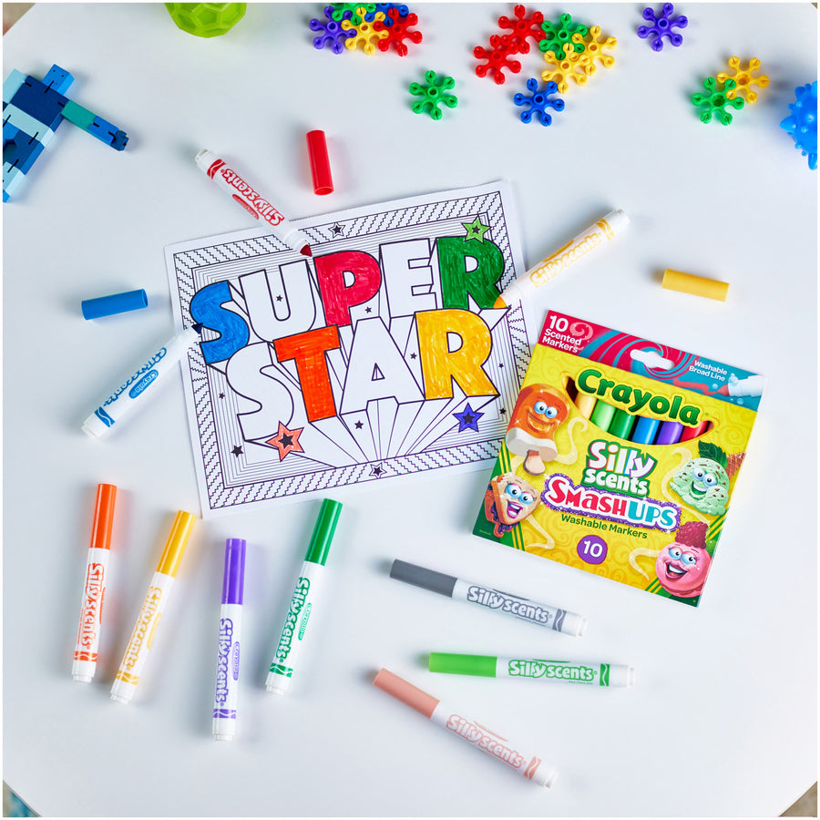 crayola-silly-scents-slim-scented-washable-markers-broad-marker-point-1-pack_cyo588274 - 7