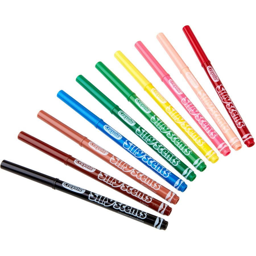 crayola-silly-scents-slim-scented-washable-markers-broad-marker-point-1-pack_cyo588275 - 6