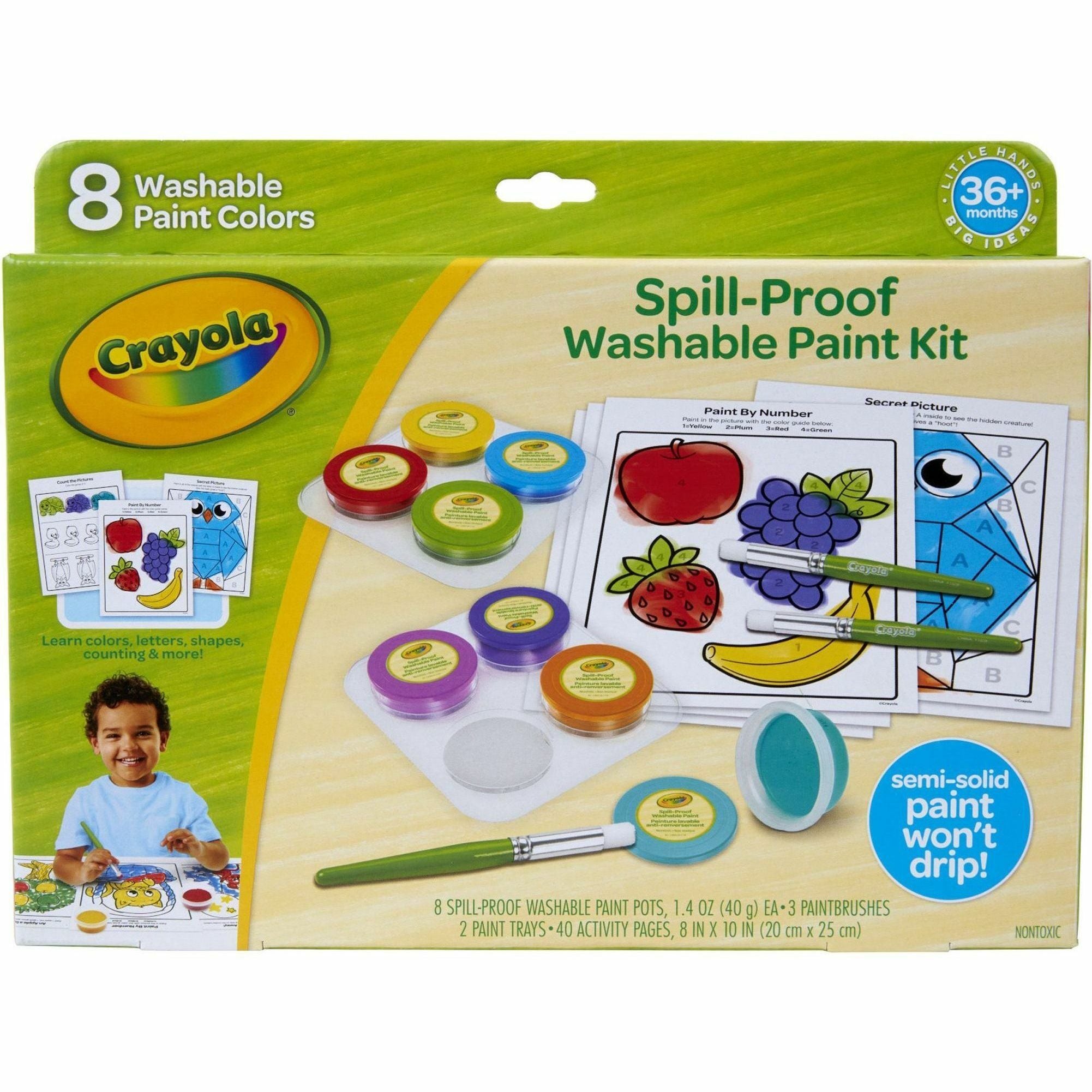 crayola-spill-proof-washable-paint-set-art-craft-fun-and-learning-recommended-for-3-year-1-kit_cyo811518 - 3