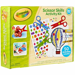 Crayola Young Kids Scissor Skills Activity Kit - Recommended For 3 Year - 1 Kit - Multi