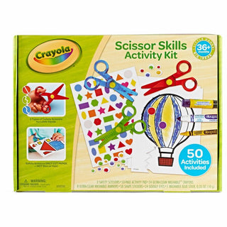Crayola Young Kids Scissor Skills Activity Kit - Recommended For 3 Year - 1 Kit - Multi