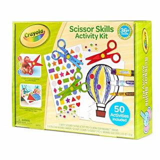 Crayola Young Kids Scissor Skills Activity Kit - Recommended For 3 Year - 1 Kit - Multi