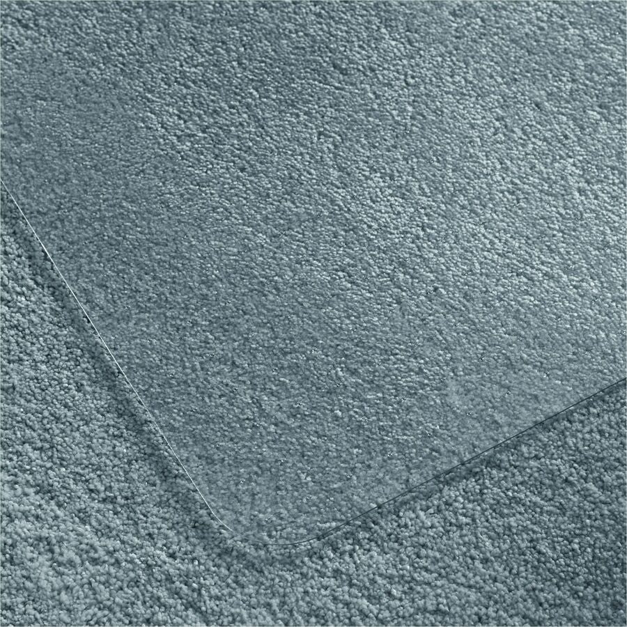 Advantagemat Plus APET Rectangular for Low/Standard Pile Carpets - 36" x 48" - 48" Length x 36" Width x 0.087" Depth x 0.375" Thickness - Rectangular - Amorphous Polyethylene Terephthalate (APET) - Clear - 1Each - TAA Compliant