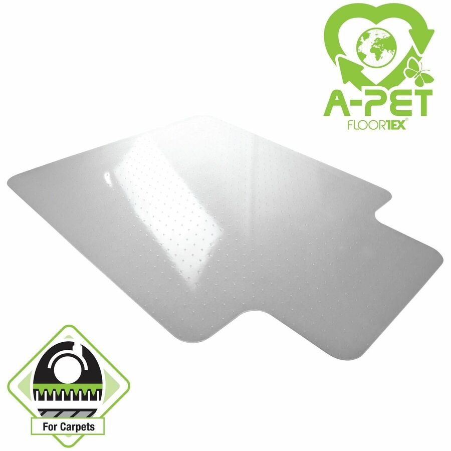 advantagemat-plus-apet-lipped-for-low-standard-pile-carpets-45-x-53-53-length-x-45-width-x-0087-depth-x-0375-thickness-lip-size-12-length-x-25-width-lipped-amorphous-polyethylene-terephthalate-apet-clear-1each-taa-com_flrnccmflag0005 - 2