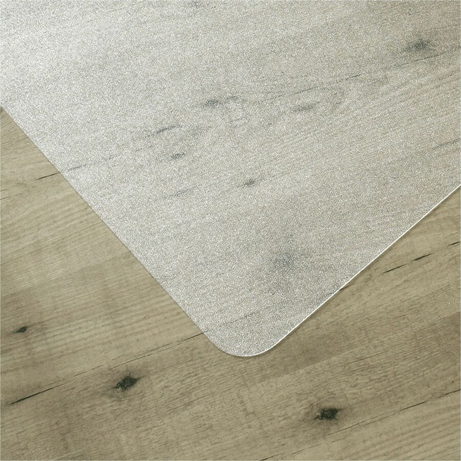 Advantagemat Plus APET Rectangular for Hard Floors - 36" x 48" - 48" Length x 36" Width x 0.060" Depth - Rectangular - Amorphous Polyethylene Terephthalate (APET) - Clear - 1Each