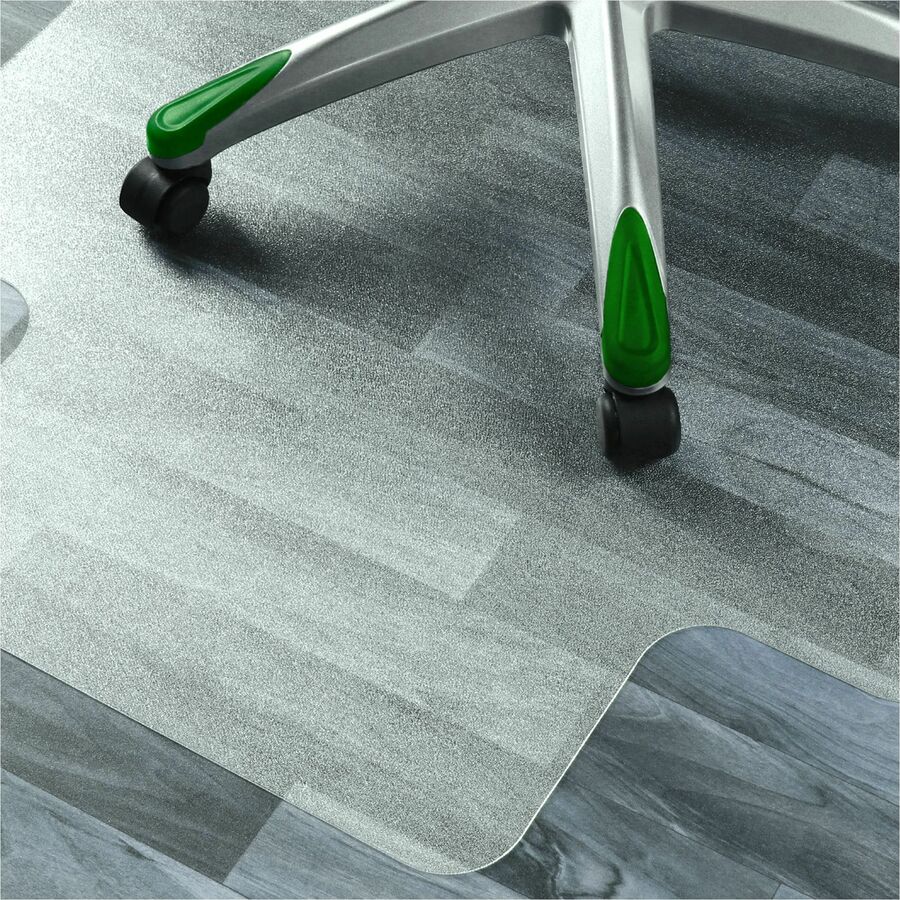 Advantagemat Plus APET Lipped for Hard Floors - 36" x 48" - Hard Floor - 48" Length x 36" Width x 0.060" Depth - Lip Size 10" Length x 20" Width - Lipped - Amorphous Polyethylene Terephthalate (APET) - Clear - 1Each - TAA Compliant