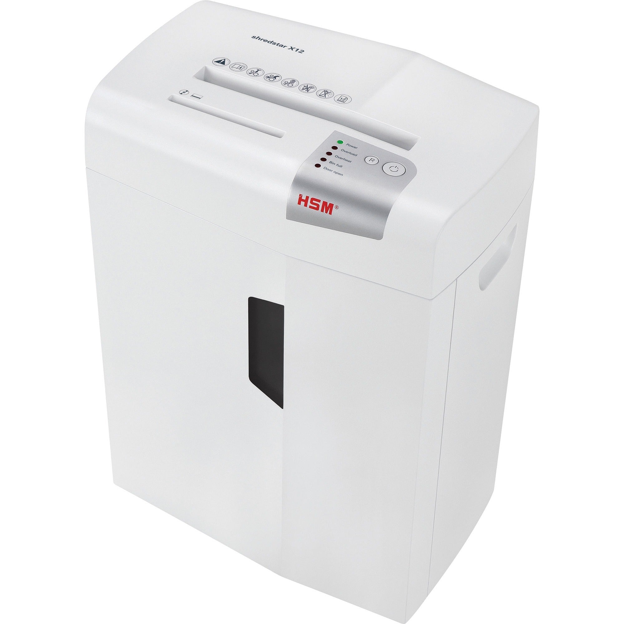 hsm-shredstar-x12-5-32-x-1-7-16-+-sep-cd-cutting-unit-particle-cut-12-per-pass-for-shredding-cd-dvd-paper-credit-card-paper-clip-staples-0156-x-1438-shred-size-p-4-o-1-t-2-e-2-f-1-906-throat-610-gal-wastebin-capacity-_hsm1059113 - 2
