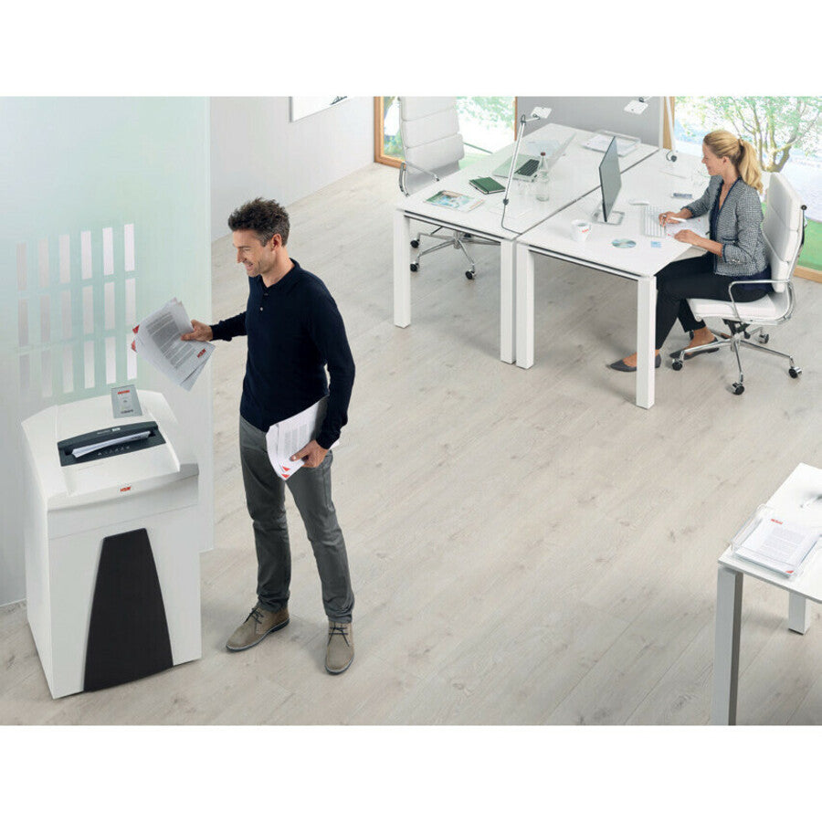 hsm-securio-b26-3-16-x-1-1-8-continuous-shredder-particle-cut-16-per-pass-for-shredding-paper-paper-clip-staples-cd-dvd-credit-card-0188-x-1125-shred-size-p-4-o-3-t-4-e-3-f-1-1220-throat-1450-gal-wastebin-capacity-wh_hsm1803113 - 5