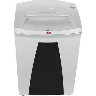 HSM SECURIO B32 - 1/16" x 5/8" - Continuous Shredder - Particle Cut - 11 Per Pass - for shredding Credit Card, Paper, Paper Clip, Staples - 0.063" x 0.625" Shred Size - P-5/T-5/E-4/F-2 - 12.20" Throat - 21.70 gal Wastebin Capacity - White
