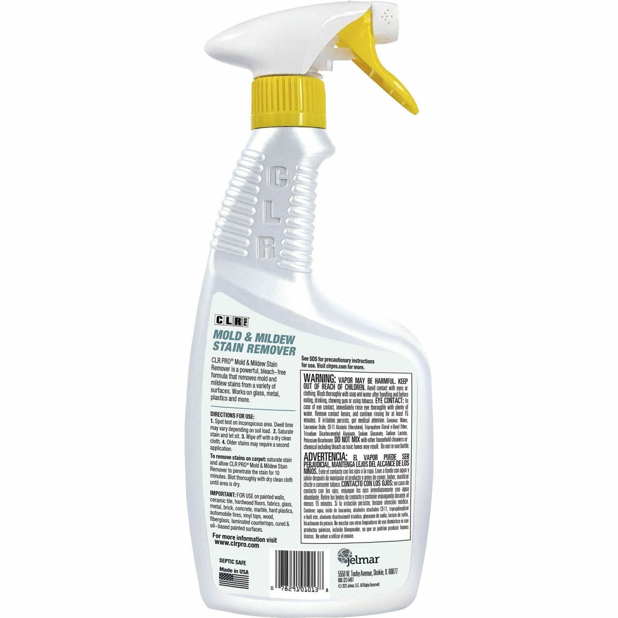 clr-pro-mold-&-mildew-stain-remover-32-fl-oz-1-quart-surfactant-scent-1-bottle-bleach-free-white_jelfmmmsr326pro - 2