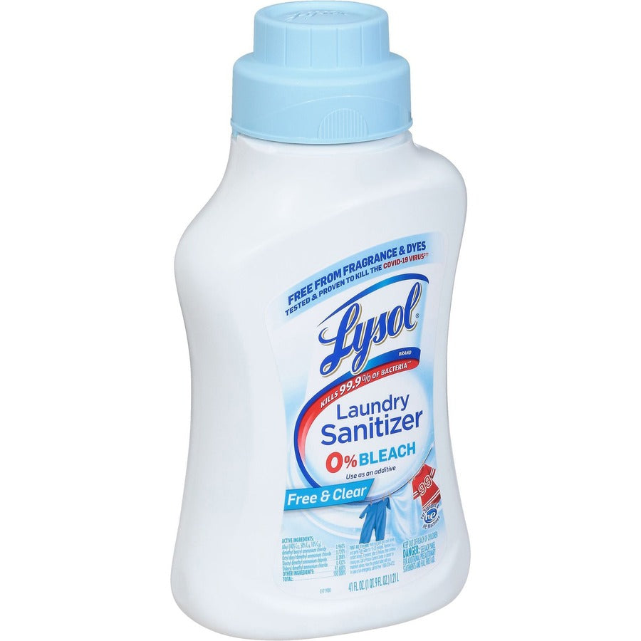 Lysol Linen Laundry Sanitizer - 41 fl oz (1.3 quart) - Linen Scent - 1 Each - Fragrance-free, Dye-free, Chlorine-free - Multi