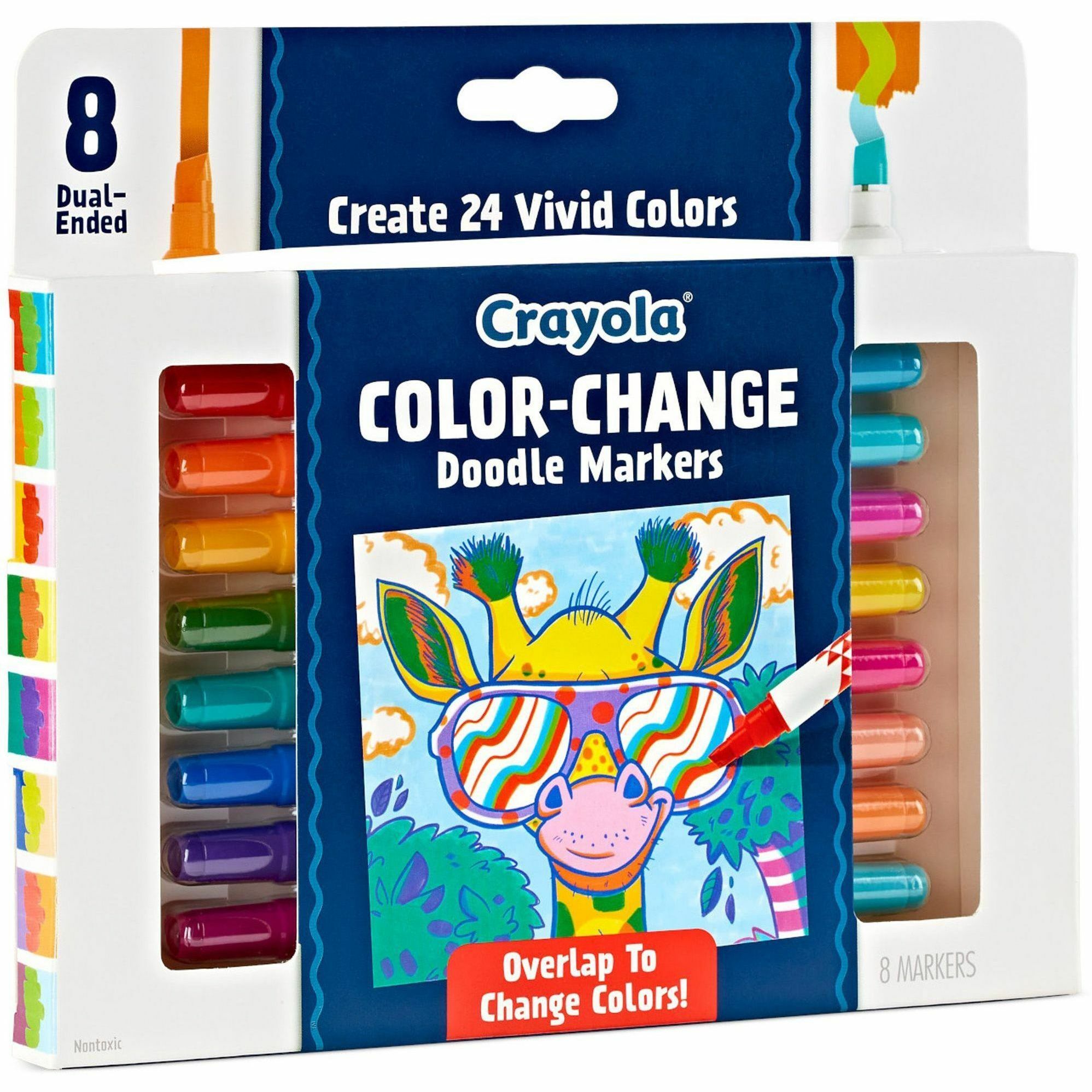 crayola-color-change-doodle-markers-chisel-marker-point-style-multicolor-8-pack_cyo588315 - 6