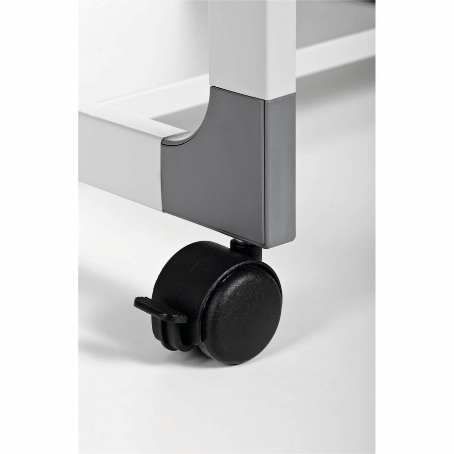 System 48 Multi-Function Trolley, Metal, 2 Shelves, 23.6 x 18.7 x 17, Gray