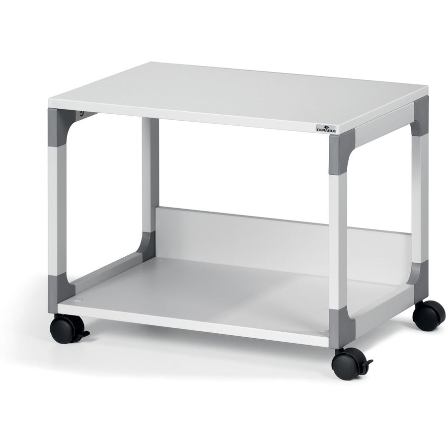 System 48 Multi-Function Trolley, Metal, 2 Shelves, 23.6 x 18.7 x 17, Gray