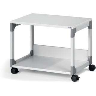 System 48 Multi-Function Trolley, Metal, 2 Shelves, 23.6 x 18.7 x 17, Gray