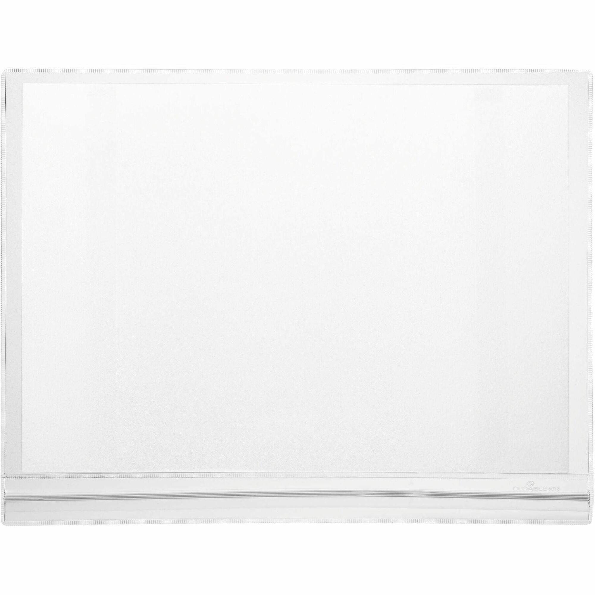 Magnetic Water-Resistant Sign Holder, 8.5 x 11, Clear Frame, 5/Pack