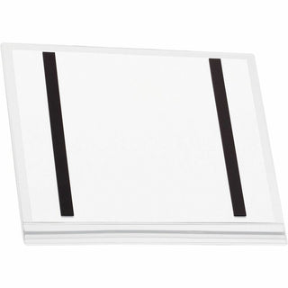 Magnetic Water-Resistant Sign Holder, 8.5 x 11, Clear Frame, 5/Pack
