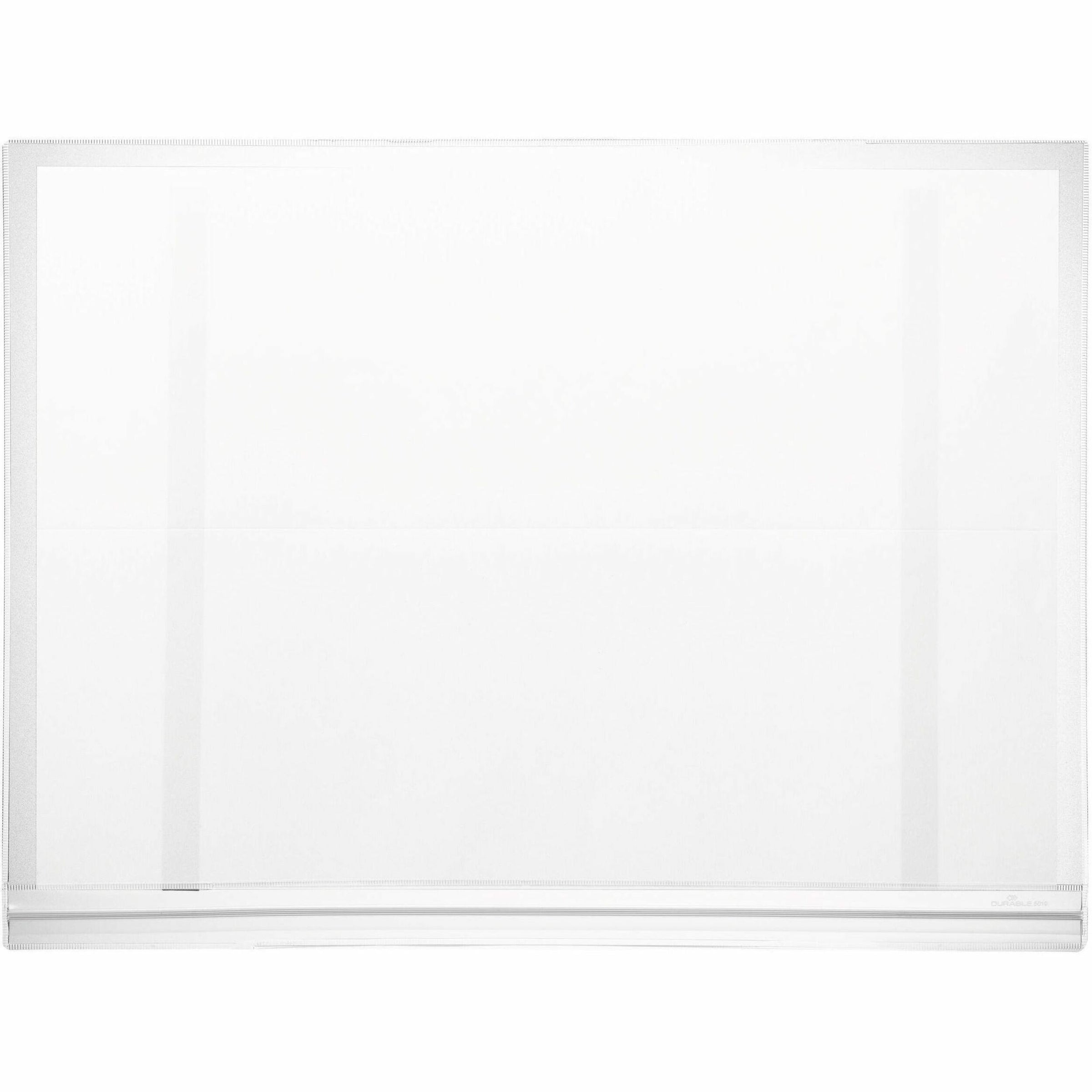 Magnetic Water-Resistant Sign Holder, 11 x 17, Clear Frame, 5/Pack