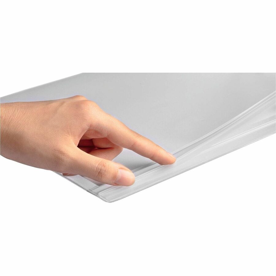Magnetic Water-Resistant Sign Holder, 11 x 17, Clear Frame, 5/Pack