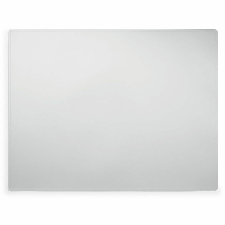 DURABLE Contoured Edge Desk Mat - Office - 19.69" Length x 25.59" Width - Rectangular - Polypropylene - Transparent - 1Each