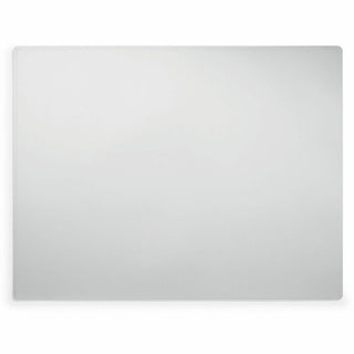 DURABLE Contoured Edge Desk Mat - Office - 19.69" Length x 25.59" Width - Rectangular - Polypropylene - Transparent - 1Each