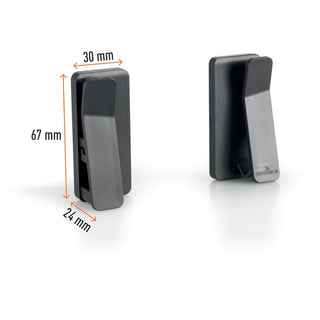 durable-visioclip-wall-mount-for-tablet-smartphone-charcoal-gray-220-lb-load-capacity-1-each_dbl893958 - 5