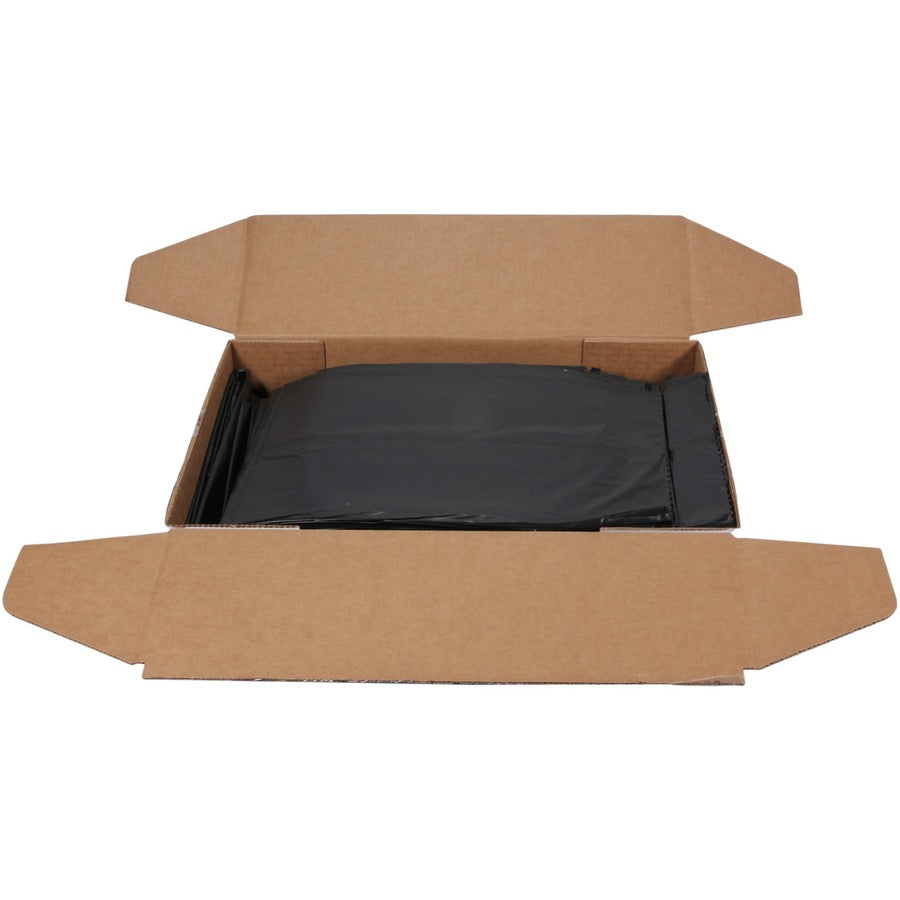heritage-bag-x-liner-reprocessed-liners-33-gal-capacity-33-width-x-39-length-120-mil-30-micron-thickness-low-density-black-100-carton-recycled_herx6639sk - 2