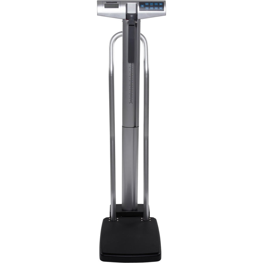Health o Meter Scale Handlebars - 14.1" Width x 21.1" Depth x 53.6" Height - 1 Each - Gray