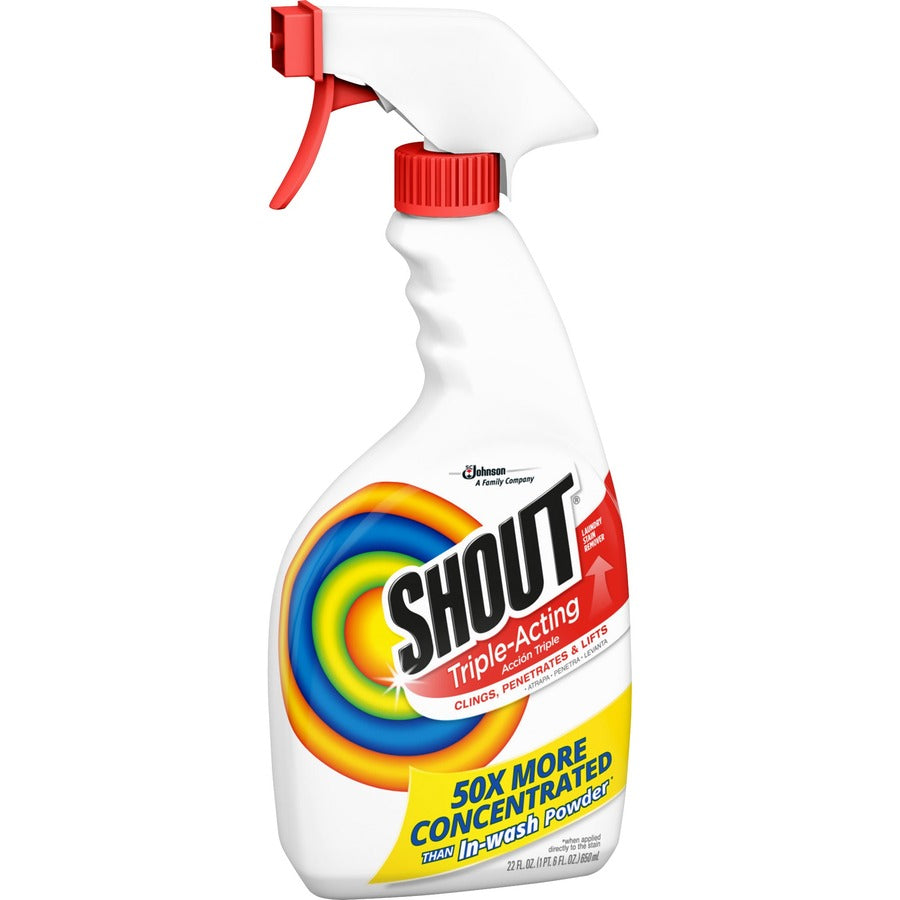 Laundry Stain Treatment, Pleasant Scent, 22 oz Trigger Spray Bottle
