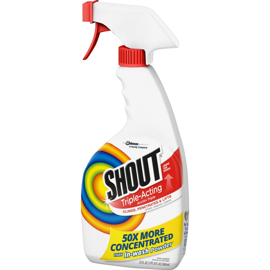 Laundry Stain Treatment, Pleasant Scent, 22 oz Trigger Spray Bottle