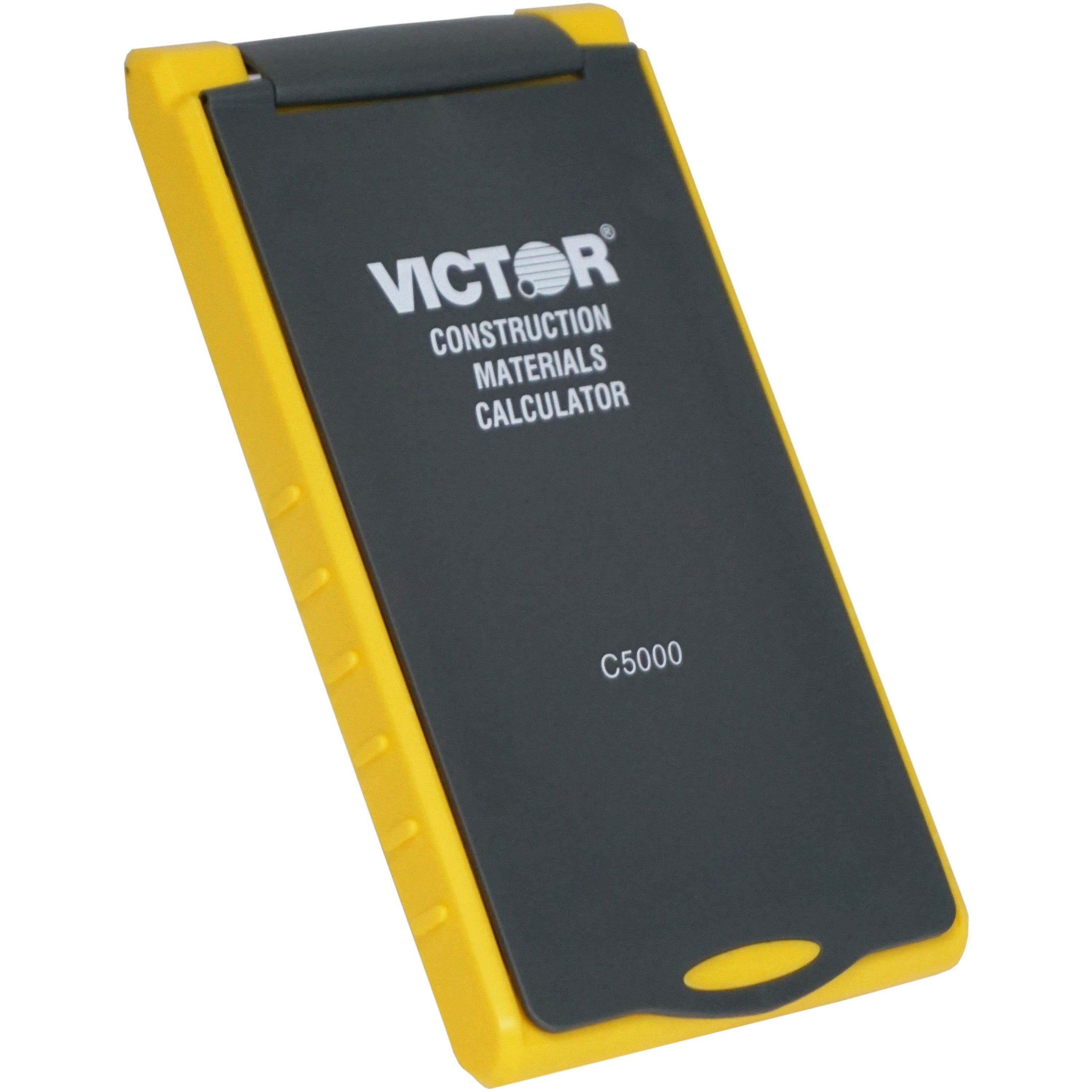 victor-c5000-construction-materials-calculator-lcd-battery-powered-2-lr44-yellow-1-each_vctc5000 - 2