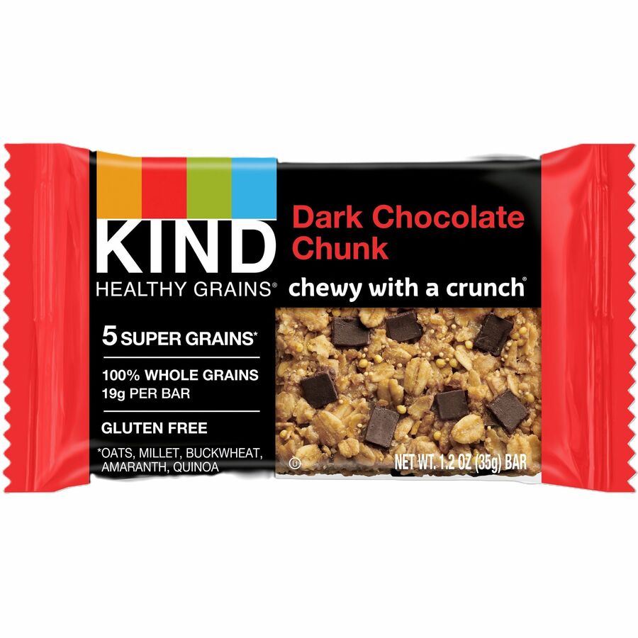kind-healthy-grains-bars-trans-fat-free-gluten-free-low-sodium-cholesterol-free-dark-chocolate-chunk-120-oz-15-box_knd25283 - 2