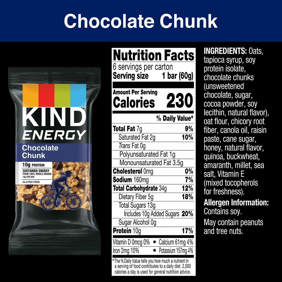 kind-energy-bars-trans-fat-free-gluten-free-individually-wrapped-chocolate-chunk-210-oz-6-box_knd28717 - 6