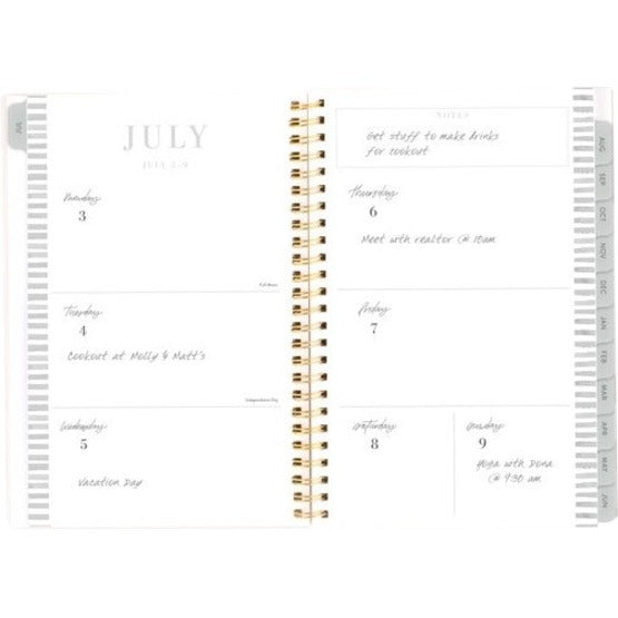 cambridge-leah-bisch-academic-planner-small-size-academic-monthly-weekly-12-month-july-2023-june-2024-1-week-1-month-double-page-layout-5-1-2-x-8-1-2-sheet-size-twin-wire-gray-white-flexible-cover-unruled-planning-space-n_aaglb20200a - 2