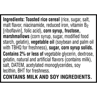 Rice Krispies Homestyle Original Treats - Individually Wrapped - Original - 1.74 lb - 24 / Box