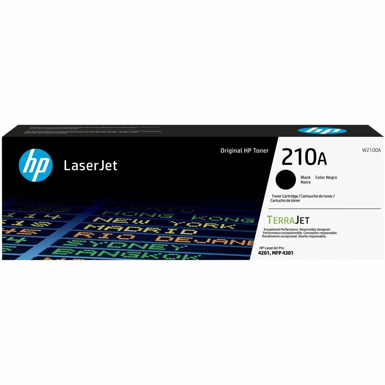 HP 210A Original Laser Toner Cartridge - Black Pack