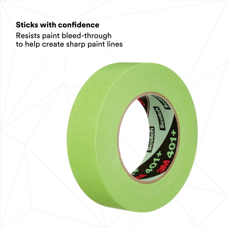 3m-401+-high-performance-green-masking-tape-crepe-paper-synthetic-rubber-backing-1-roll-green_mmm40124x55 - 4