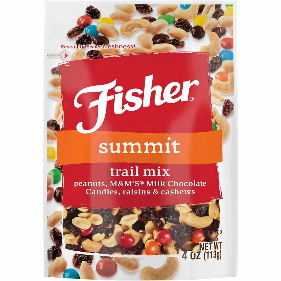 fisher-summit-trail-mix-resealable-bag-peanut-milk-chocolate-raisin-cashew-1-serving-bag-4-oz-6-carton_jbsp27166 - 8