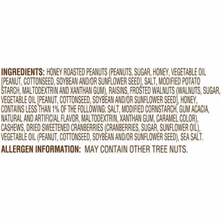 fisher-sweet-nut-mix-resealable-bag-honey-roasted-peanut-raisin-walnut-cashew-dried-cranberries-1-serving-bag-4-oz-6-carton_jbsp27169 - 5