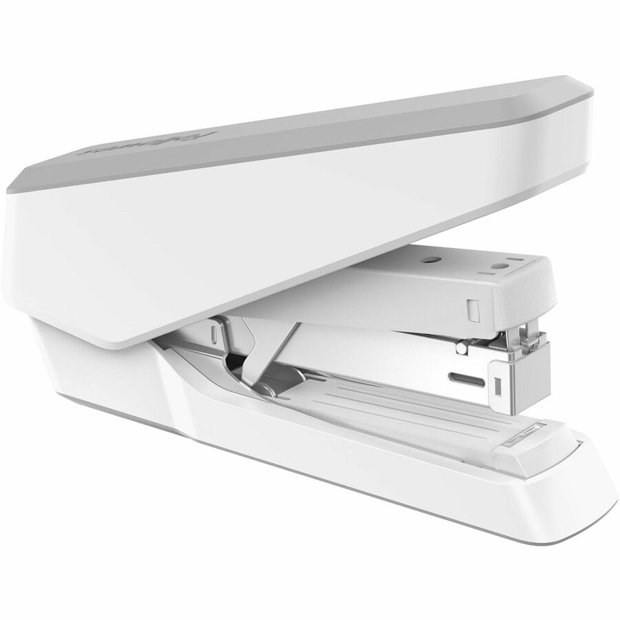 LX870 EasyPress Stapler, 40-Sheet Capacity, Gray/White