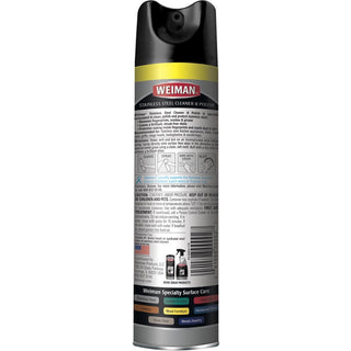 Weiman Stainless Steel Cleaner/Polish - 17 oz (1.06 lb) - 6 / Carton - Streak-free, Fingerprint Resistant, Dust Resistant, Dirt Resistant, pH Neutral - Clear