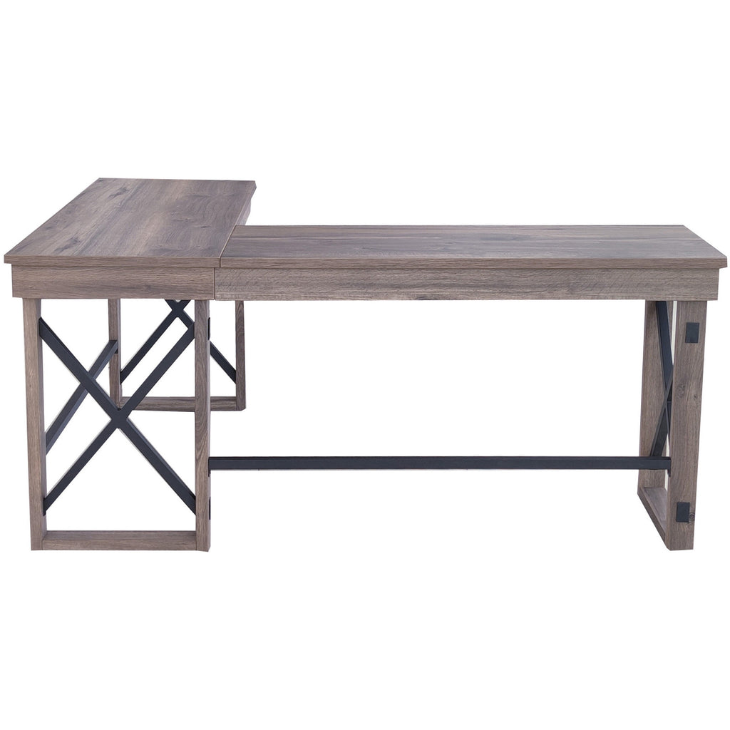lys-l-shaped-industrial-desk-for-table-topl-shaped-top-200-lb-capacity-x-5213-table-top-width-x-1975-table-top-depth-2950-height-assembly-required-aged-oak-medium-density-fiberboard-mdf-1-each_lysdk100lrgk - 3