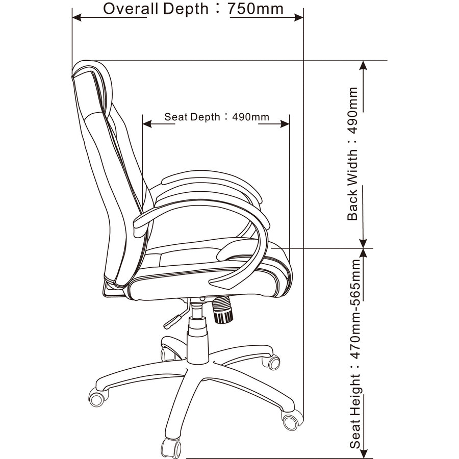 lys-high-back-gaming-chair-for-gaming-polyurethane-mesh-nylon-red-black_lysch700pard - 7