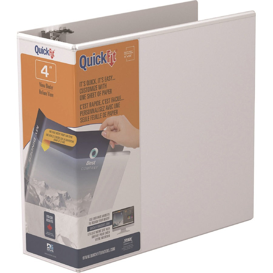 quickfit-d-ring-view-binders-4-binder-capacity-letter-8-1-2-x-11-sheet-size-4-ring-d-ring-fasteners-2-internal-pockets-vinyl-steel-white-recycled-print-transfer-resistant-pvc-free-exposed-rivet-1-each_stw870600 - 4
