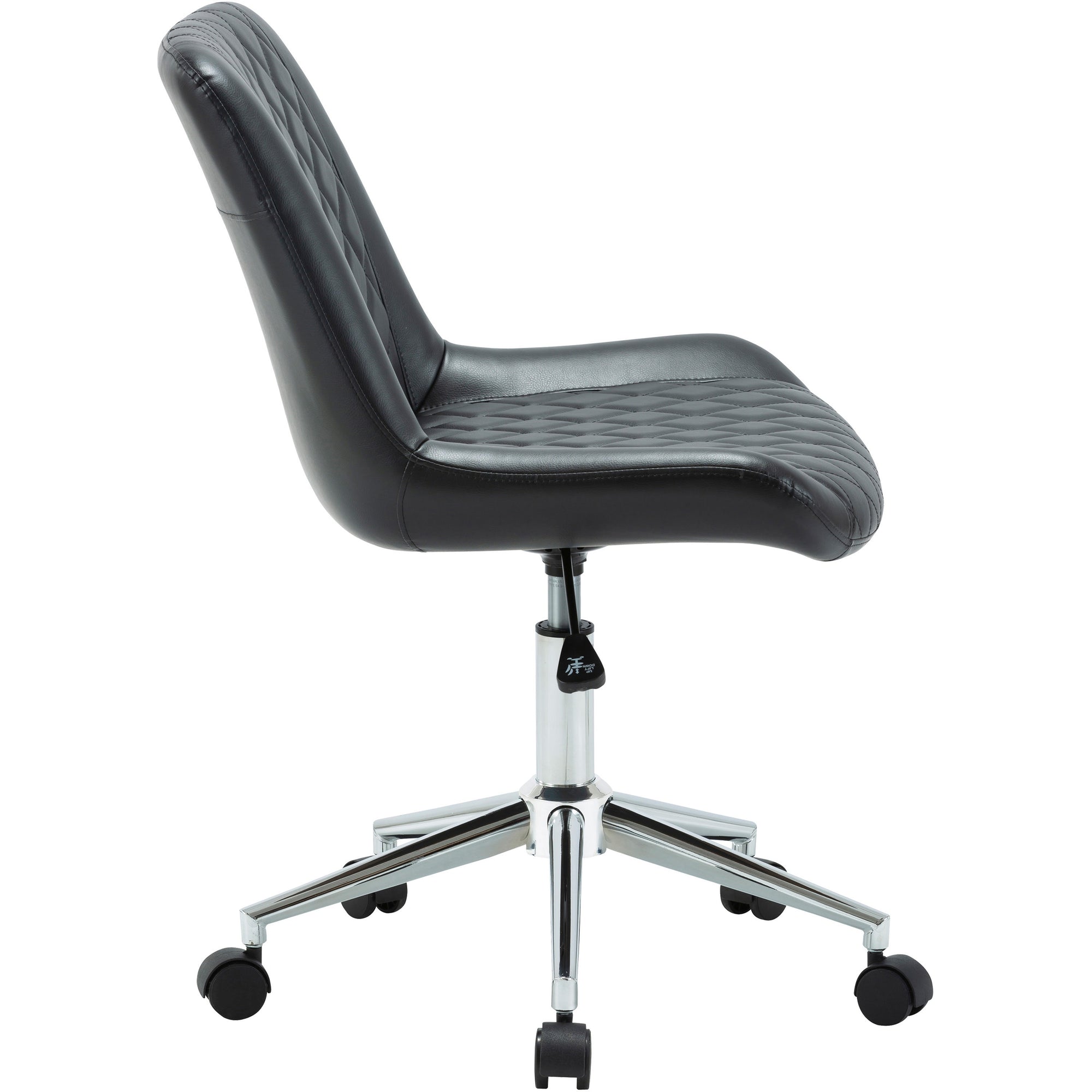lys-low-back-office-chair-black-plywood-bonded-leather-seat-black-plywood-vinyl-back-low-back-1-each_lysch304bnbk - 6